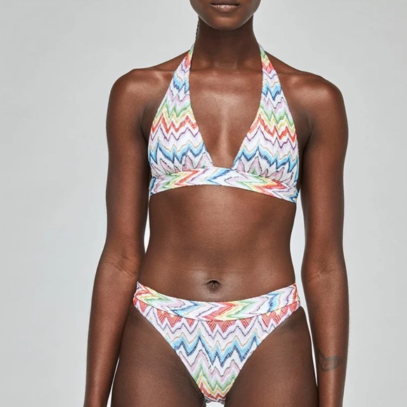 - Missoni Multicolor Zigzag Bikini Bottom - Picture 7 of 10